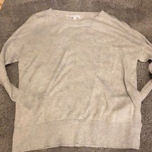 Sparkly gray sweater